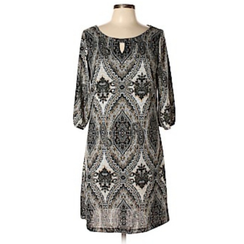 @ Luscious sz S Shift Blue Grey Dress